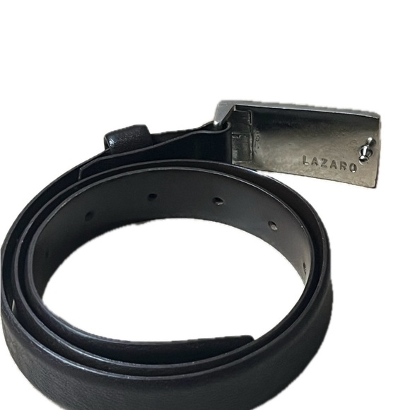 LAZARO Men’s Brown Leather Belt from Argentina Size 33.5” Long - Picture 6 of 12